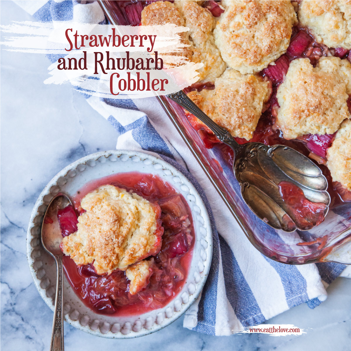 one-bowl-strawberry-rhubarb-cobbler